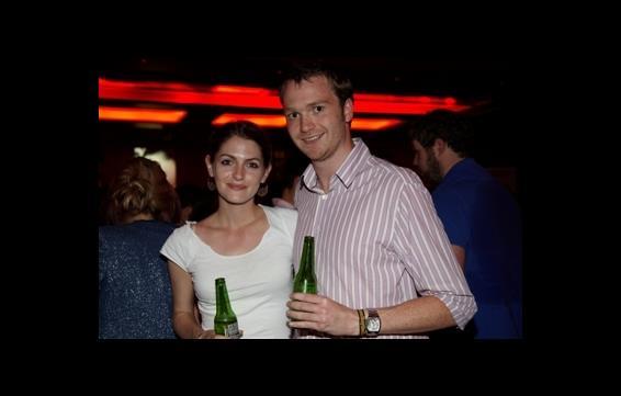WestEnd's Ann Phillips with Ipso Facto's Ed Barratt